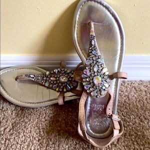 Vince Camuto Luxury Gem Stone Sandals